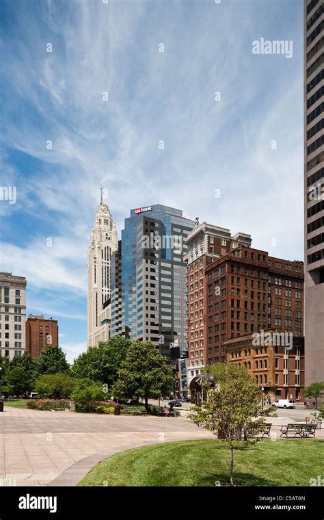 Downtown Columbus Ohio Stock Photo - Alamy