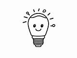 Light Bulb Coloring Page For Kids  Free Printable In 2024 bulb sketch template