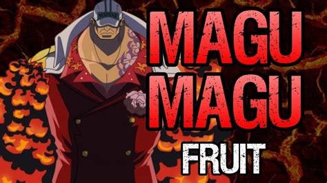 Review Devil Fruit của chó đỏ Akainu Magu Magu Nomi (/) One Piece Awakening - YouTube