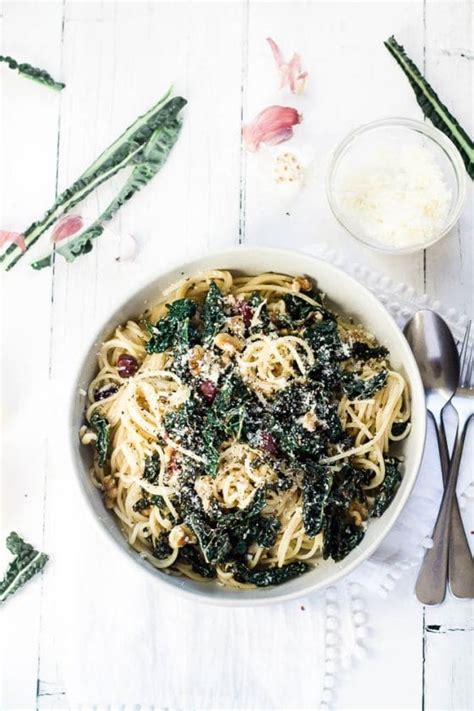 Creamy Cavolo Nero Pasta - Happy Veggie Kitchen