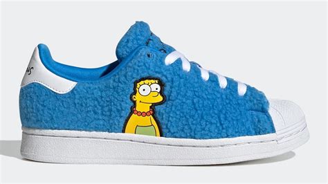 adidas Puts Marge and Homer Simpson on These Fuzzy Sneakers