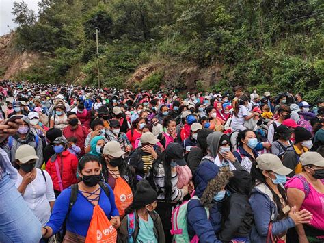 The migrant caravan of 2021: thousands flee from the Honduran crisis ...