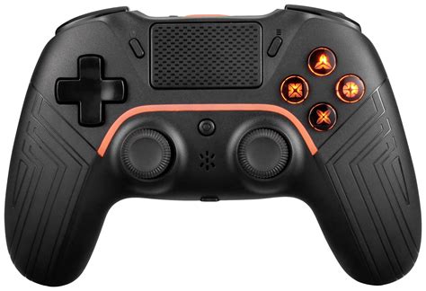 DELTACO GAMING Wireless PS4 PC Controller Controller PlayStation 4, PC, Android, IOS Black ...