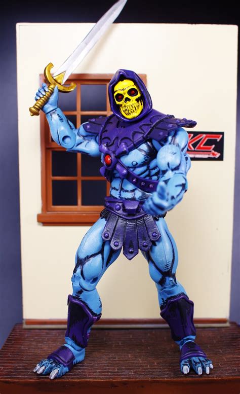 Hunter Knight Customs blog: Cel Shaded Mini-Comic Skeletor (Alfredo Alcala style)