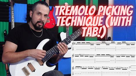 Tremolo Picking Technique(with tabs!)- Metal Guitar Lesson- Kiesel ...