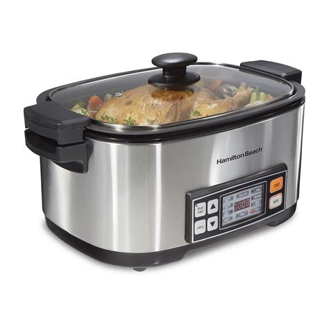 Hamilton Beach 6 Quart 9-in-1 Multi-Cooker/Rice Cooker - 33065 ...