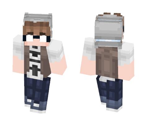 Download Glasses Boy Minecraft Skin for Free. SuperMinecraftSkins