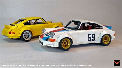 LEGO Porsche 911 Carrera RSR 1973: Bitte anschnallen und nachbauen – zusammengebaut