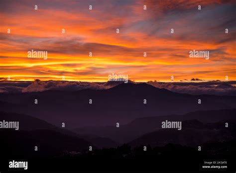 SUnrise at Mines View Park, Baguio, Philippines Stock Photo - Alamy