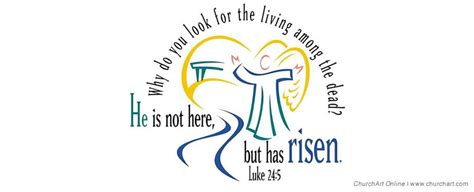 Easter Sunday clip-art | Easter sunday, Clip art, He is risen