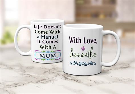 Personalized Mother's Day Mug Custom Mothers Day Mug | Etsy