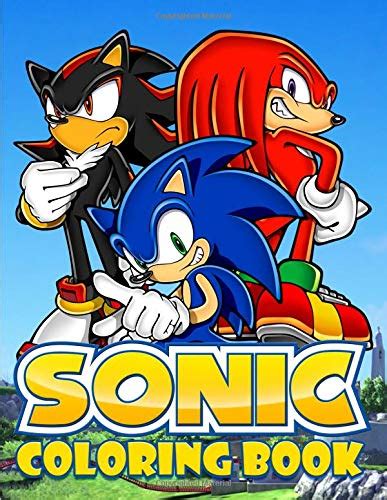 Sonic Coloring Book: Exclusive Work- 33 illustrations for Adults and ...