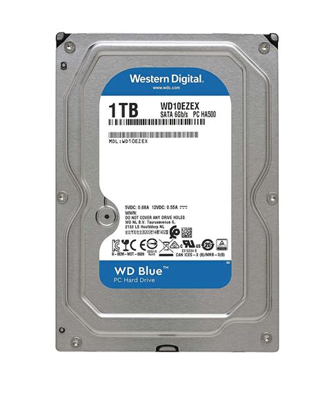 Disque Dur Interne WESTERN DIGITAL BLUE 1To 3,5" (WD10EZEX) - Tunewtec ...