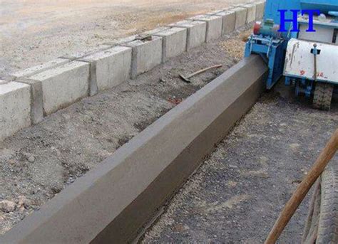 New Designed Road Curb Machine/concrete curb machine/concrete molds on ...