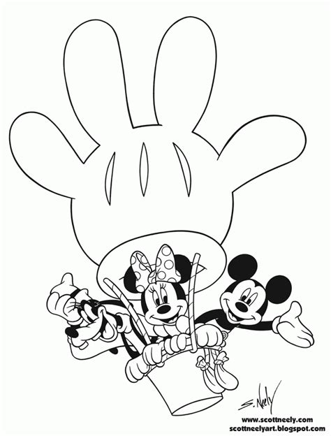 Mickey Mouse Clubhouse Free Coloring Pages - Coloring Home