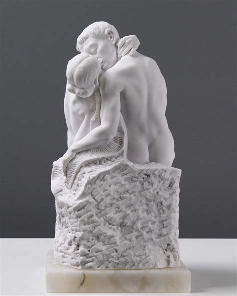 Love Sculpture the Kiss Statue by Rodin Replica Romantic - Etsy