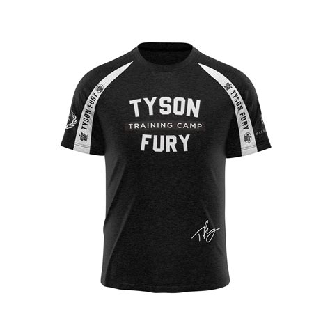 Download Tyson Fury Training Camp Black Shirt Wallpaper | Wallpapers.com