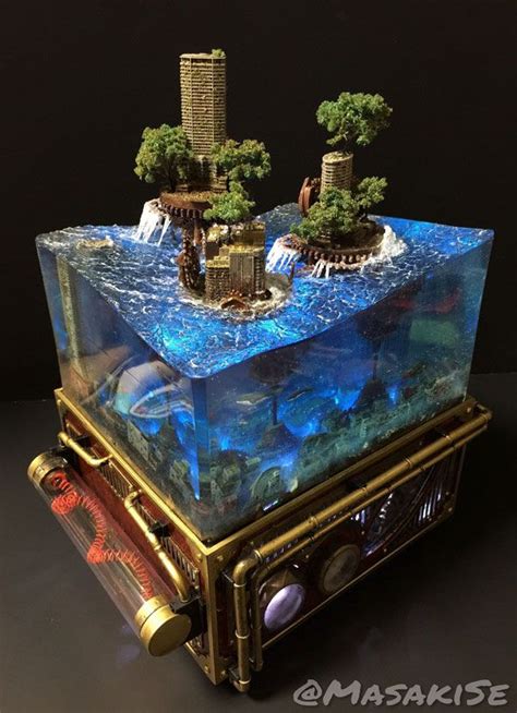 miniature post apocalyptic cityscapes by masaki seki 10 Miniature Post ...