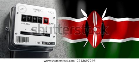 Kenya Country Flag Energy Meter 3d Stock Illustration 2213697249 ...