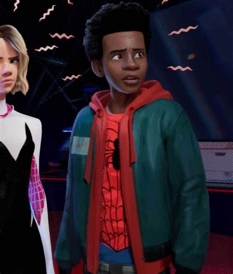 Into The Spider Verse Miles Morales Jacket with Hoodie - Jackets Expert