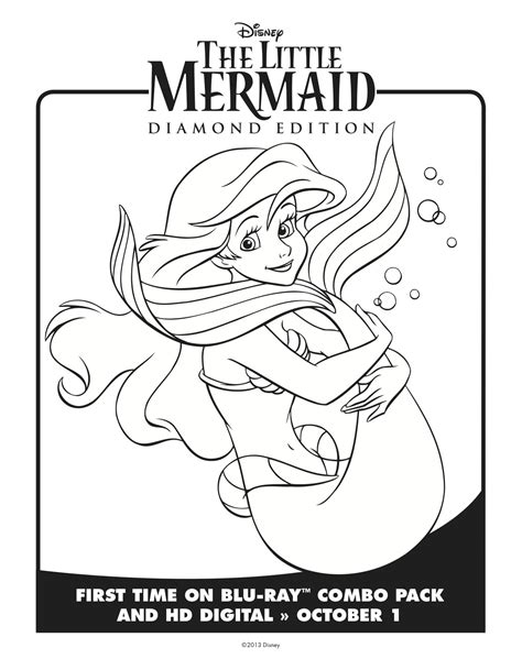 Little Mermaid Coloring Pages