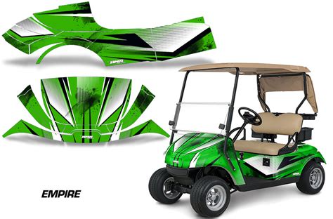 Custom EZGO Golf Cart Graphics. Wrap kits in over 40 designs available