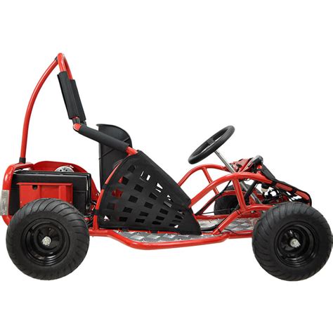 MotoTec 48V 1000W Off-Road Go Kart - Red