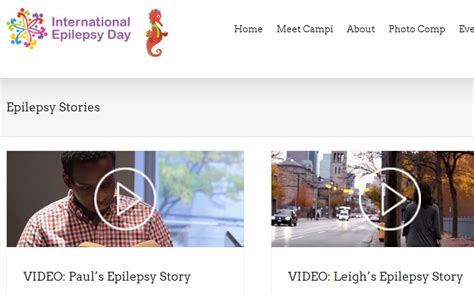 VIDEOS: remarkABLE Personal Epilepsy Stories - International Bureau for ...