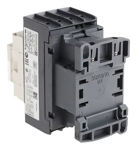 LC1D128E7 Schneider Electric | Schneider Electric TeSys D LC1D 4 Pole Contactor - 12 A, 48 V ac ...