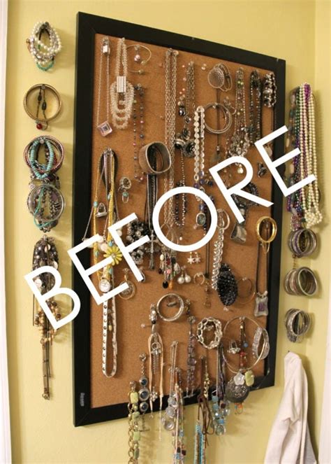 DIY Jewelry Organizer (Storage Ideas) - Artsy Chicks Rule®