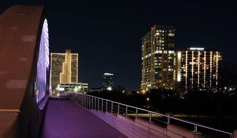 Fort Worth West Seventh Street Bridge V7 031319 Photograph by Rospotte Photography