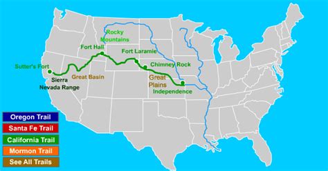 California Trail Interactive Map