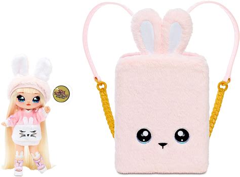 Na Na Na Surprise 3-in-1 Backpack Bedroom Pink Bunny Playset Aubrey Heart Doll - Toys 4 You