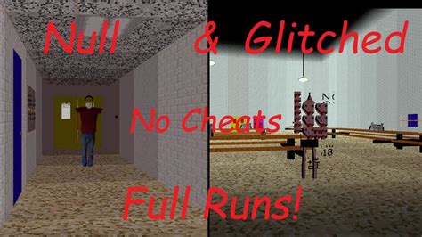 Baldi's Basics Classic Remastered: Null and Glitch Modes (No Cheats) | Tips and Endings ...