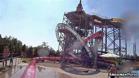 Calypso Theme Waterpark in Limoges, Ontario, Canada - rides, videos ...