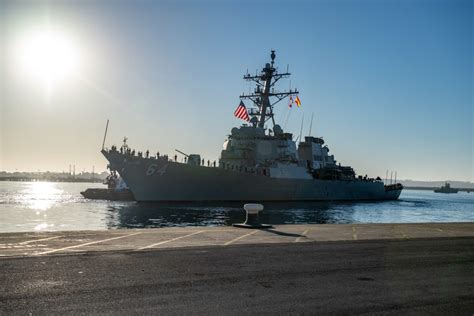 USS Carney Departs Rota, Returns to Florida After 5 Years In Forward-Deployed DDG Fleet - USNI News