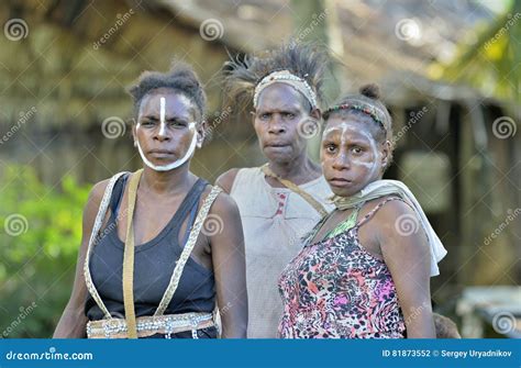 Mulheres Do Papuan Do Tribo De Asmat Fotografia Editorial - Imagem de ...