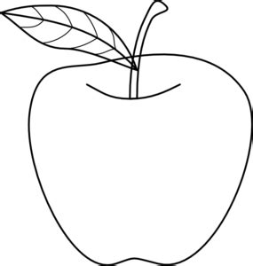 easy simple apple drawing - Clip Art Library