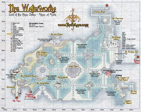 Moria Map Lotro