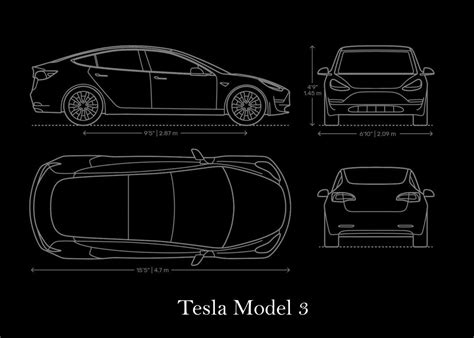 Tesla Model S (2016-2020) Blueprint | ubicaciondepersonas.cdmx.gob.mx