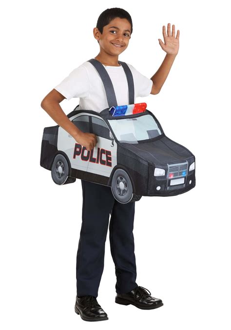 Ride In Police Car Kid's Costume