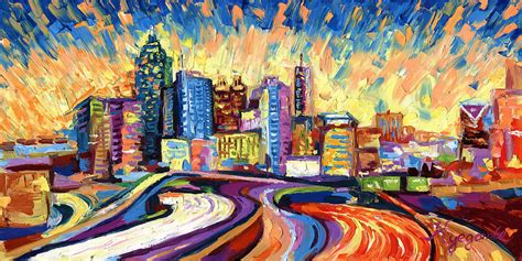 Atlanta Canvas Painting at PaintingValley.com | Explore collection of ...