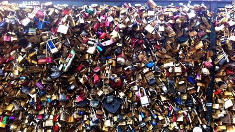 Parisians seek split from love locks - CNN.com