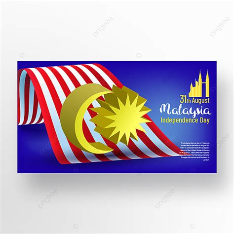 Malaysia Independence Day Banner Template Download on Pngtree