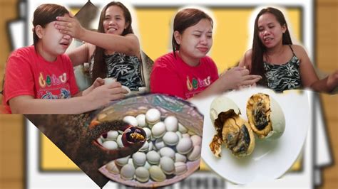 Eating Balut Challenge (First Time) - YouTube