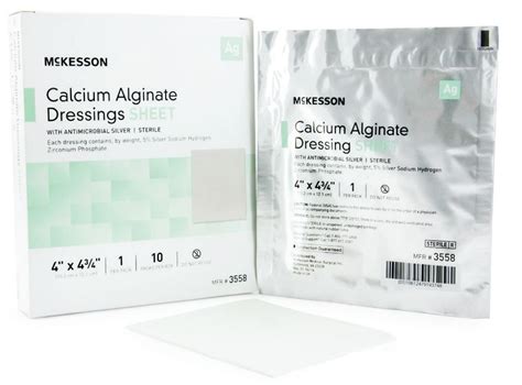 McKesson Calcium Alginate Wound Dressing with Silver | Vitality Medical