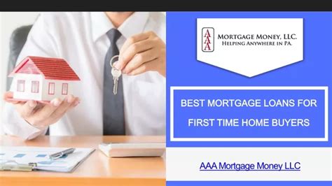 PPT - Best Mortgage Loans for First Time Home Buyers PowerPoint Presentation - ID:11836826