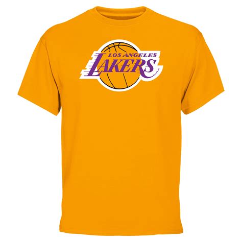 Los Angeles Lakers Gold Primary Logo T-Shirt