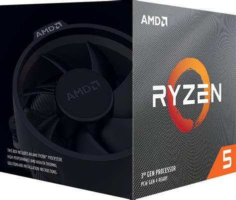 AMD Ryzen 5 3600 Six-Core 3.6 GHz Desktop Processor 100-100000031BOX ...