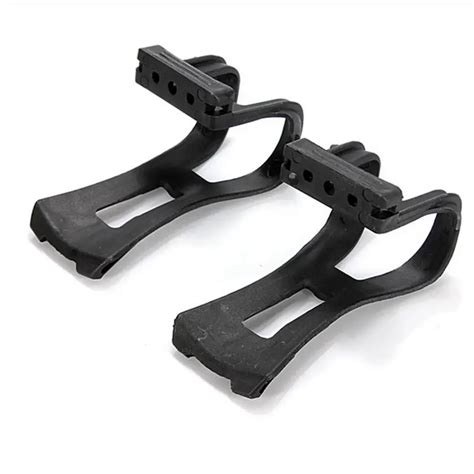 New 2 PCS Cycling Bicycle Strapless Bike Toe Clips Half Clips With ...